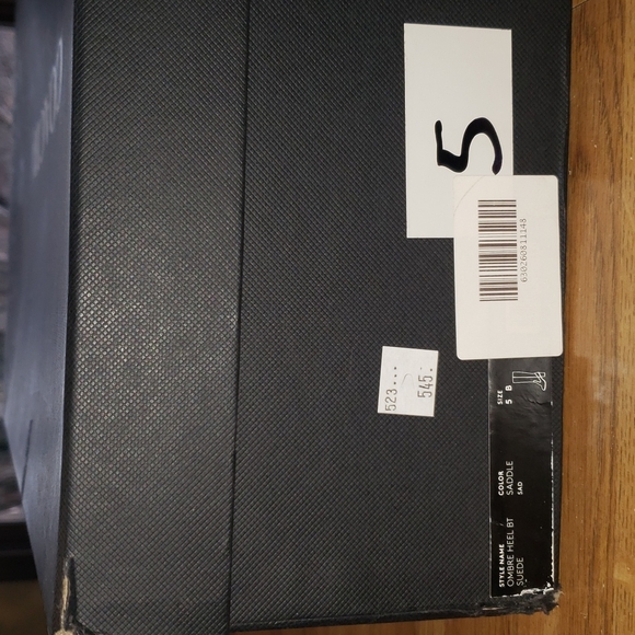 Coach Ombre Saddle Suede Heel Boot 5 nwt - Picture 2 of 9